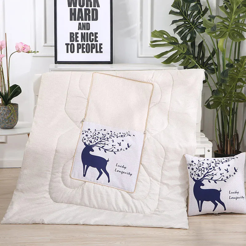 Cozy Convertible Pillow Quilt Combo Blanket - Image 13