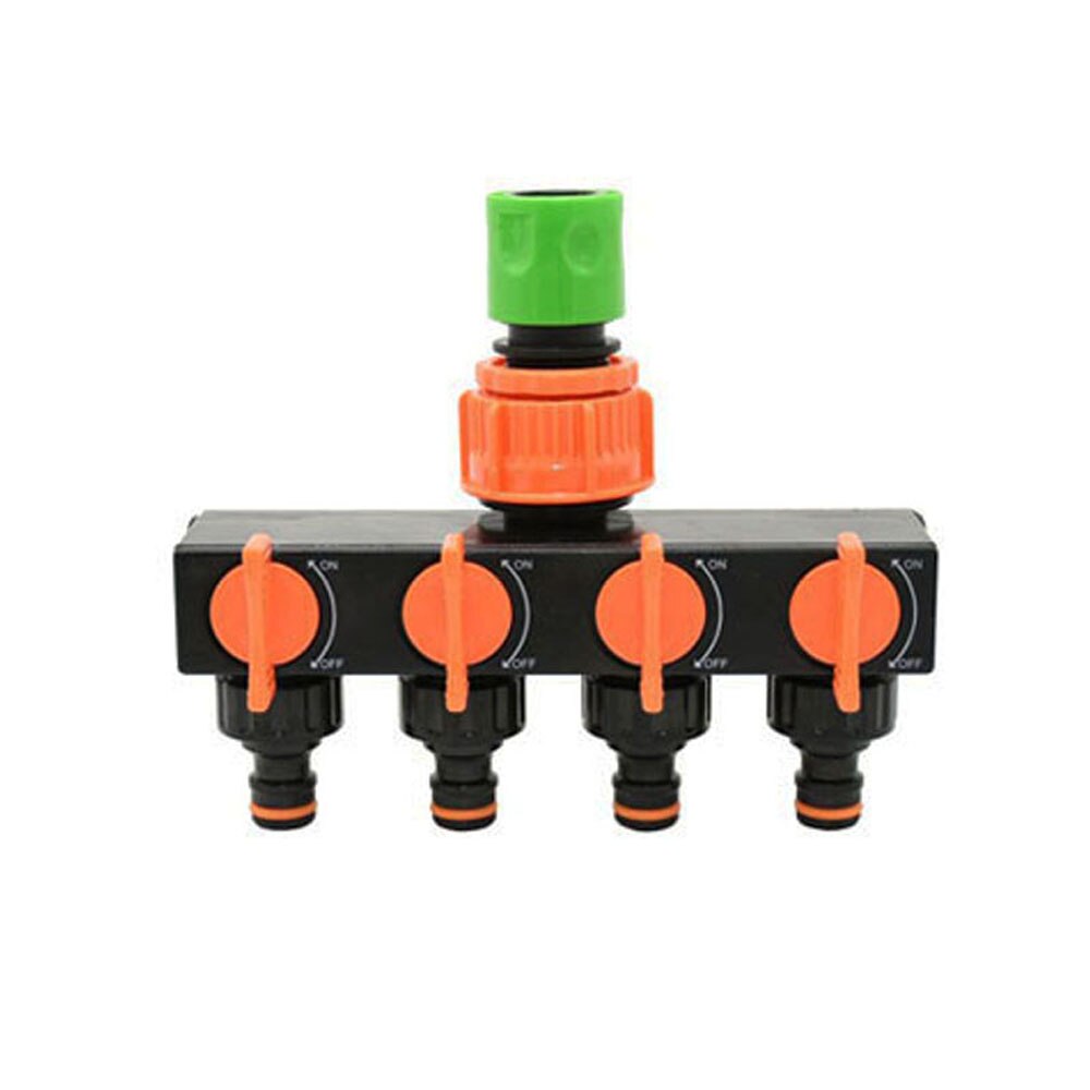 4-Way Garden Tap Water Splitter