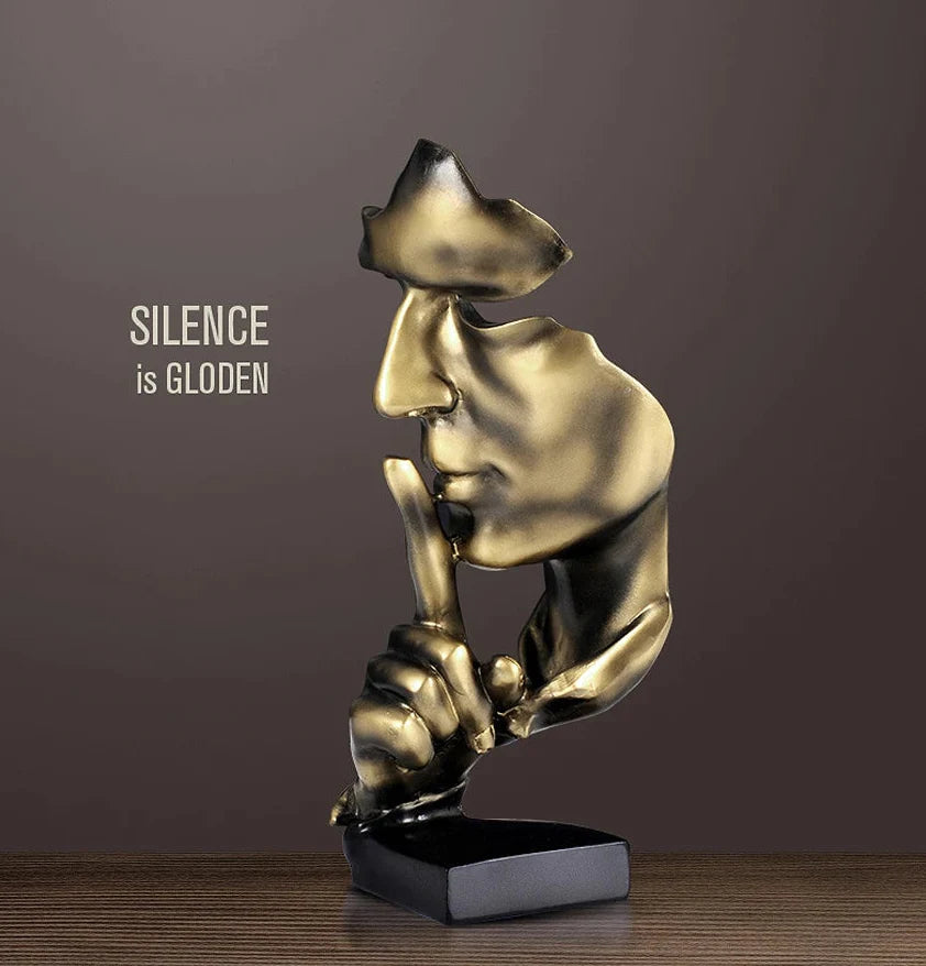 Silent Thinker Abstract Face Home Decor - Image 2