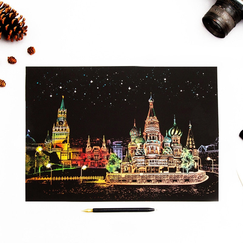Magic Art DIY Scratchable Painting - Image 2