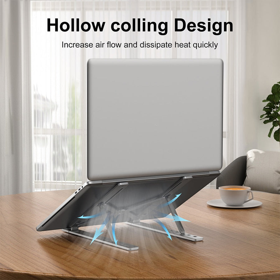 Work Station Aluminum Notebook Holder Stand - Image 2