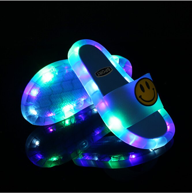 LED Light Up Party Slippers