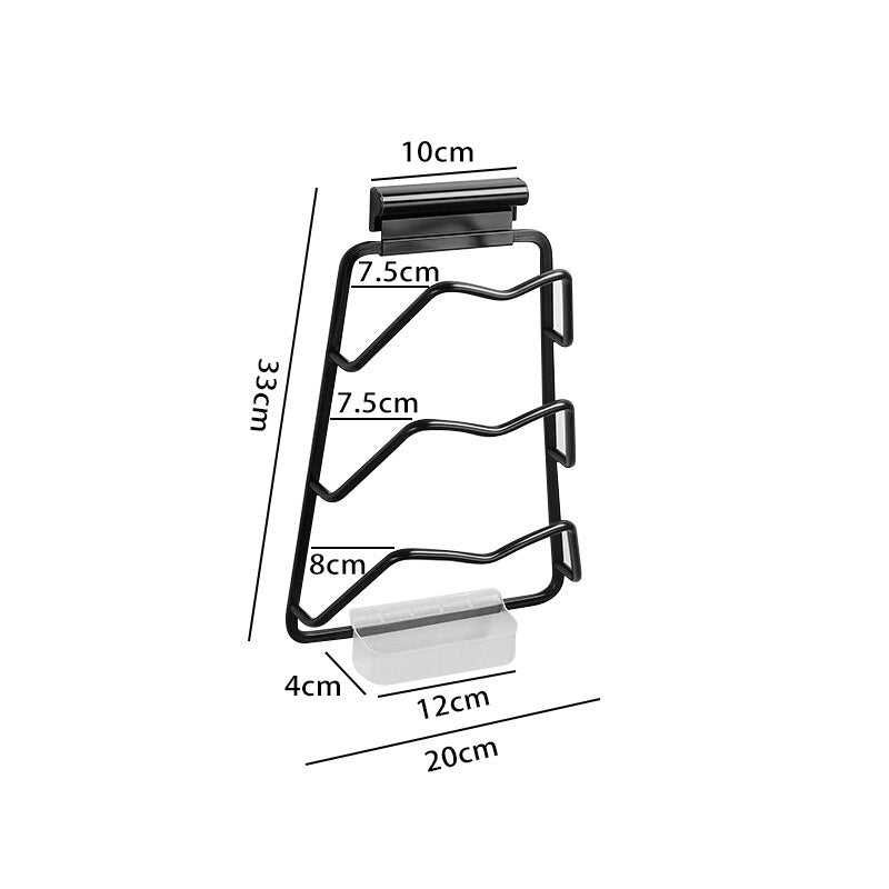 Wall-Mounted Extreme Pot Lid Holder Rack - Image 8