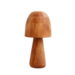 Mushroom Solid Wood Sculpture Home Decor