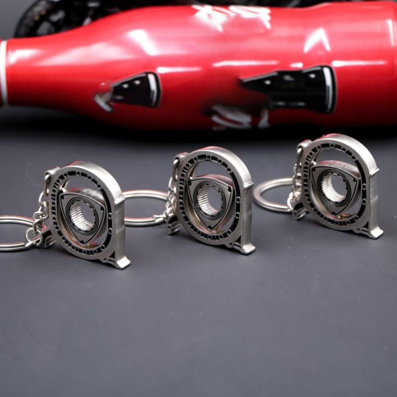 Spinning Rotor Metal Keychain - Image 3