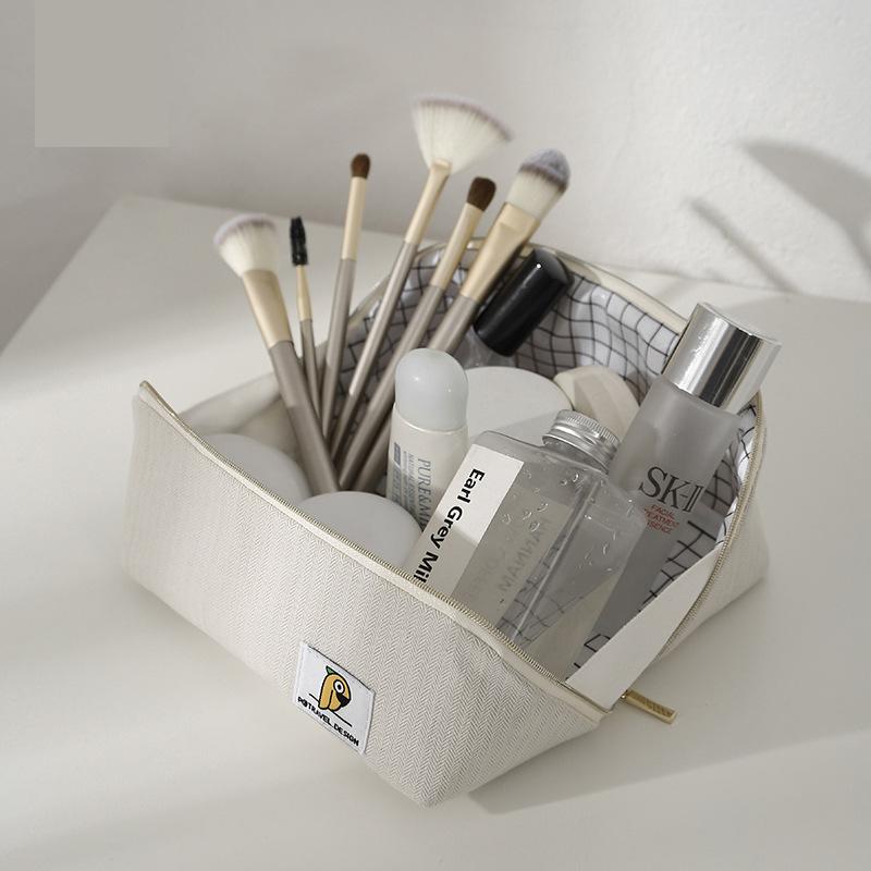 Waterproof Wide Open Makeup Bag - Image 1