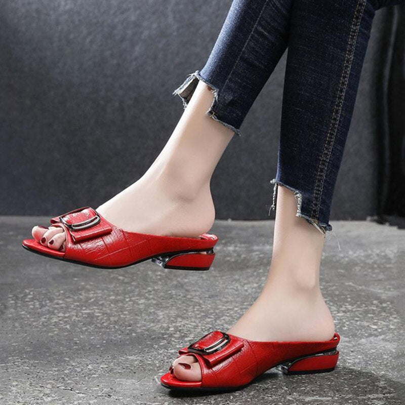 Breezy Weather Open-Toe Slippers - Image 2