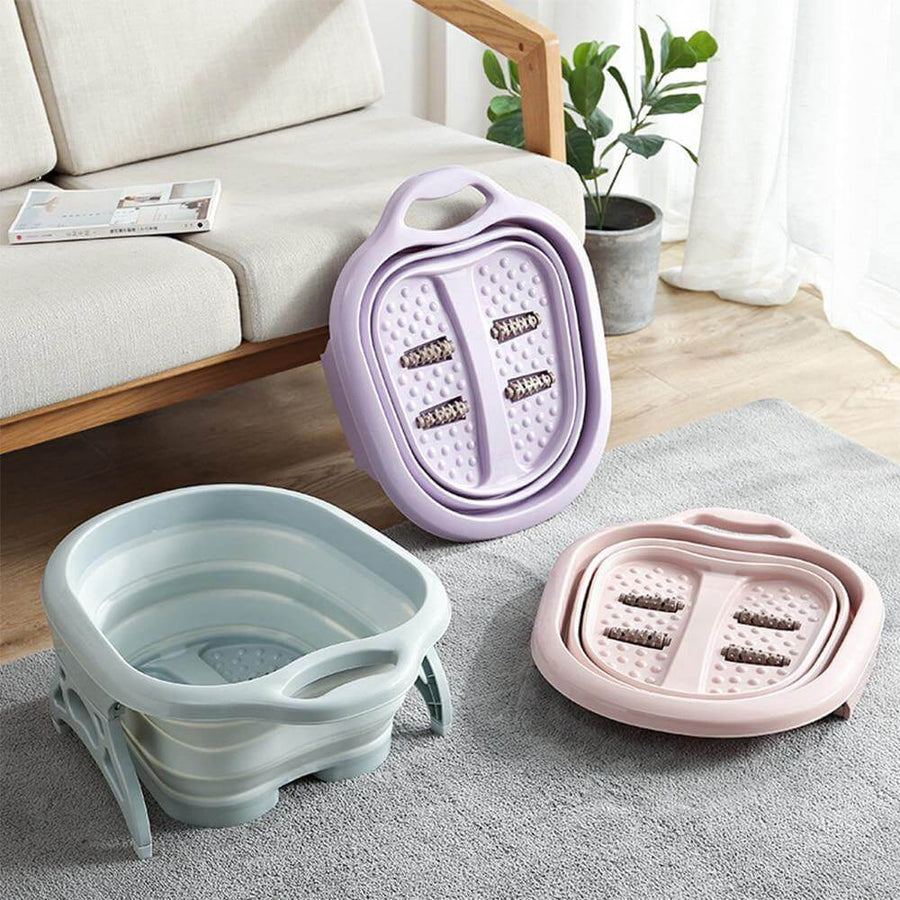 Foldable Foot Bath Massage Bucket - Image 1