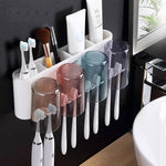 Universal Bathroom Organizer Multifunctional Toothbrush Holder