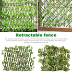 Adjustable Retractable Natural Looking Fence Cover