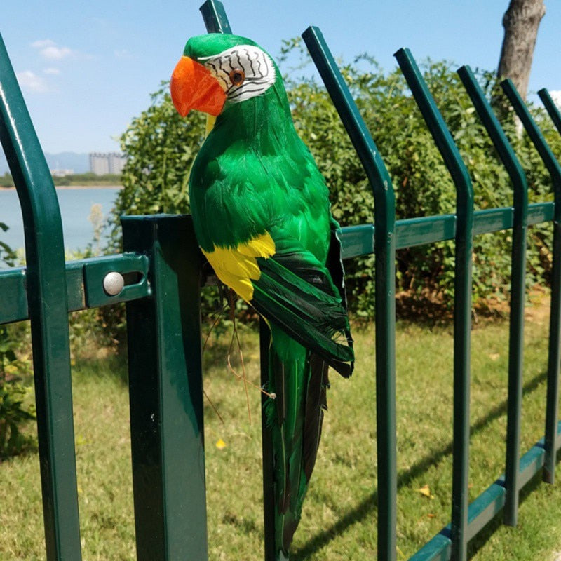 Creative Handmade Parrot Decoration - Image 1
