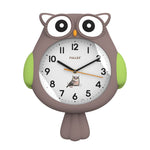 Cute Midnight Owl Wall Clock