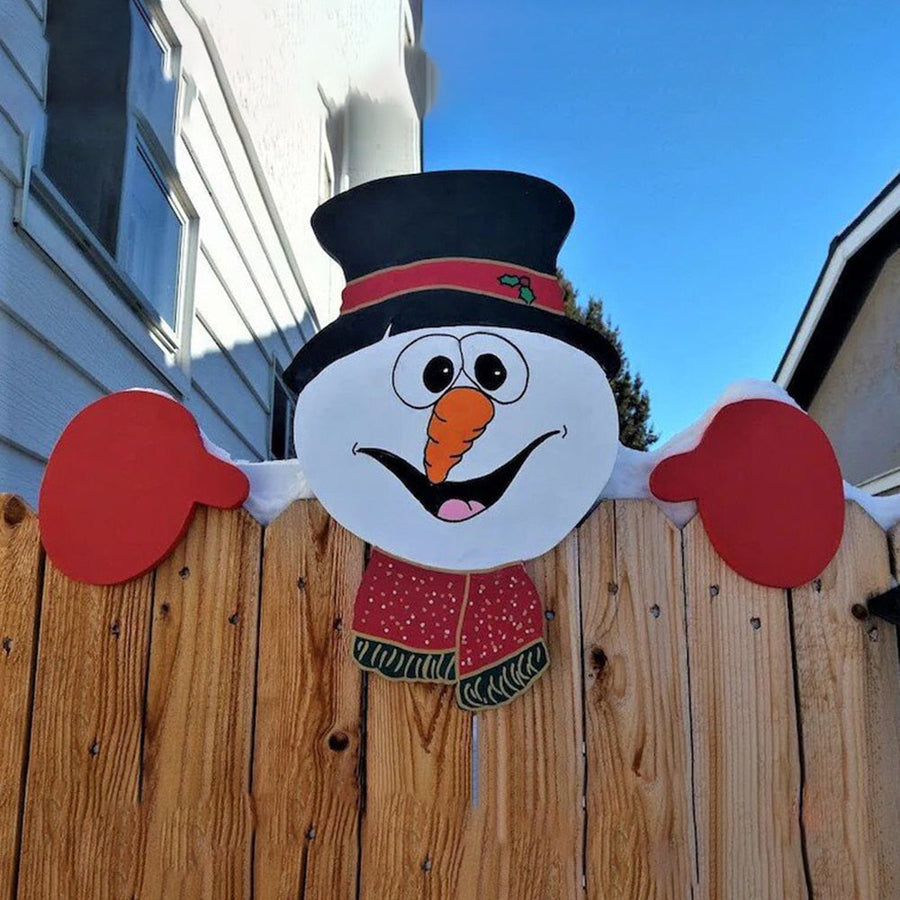 Surprise Santa Claus Outdoor Christmas Decoration - Image 3