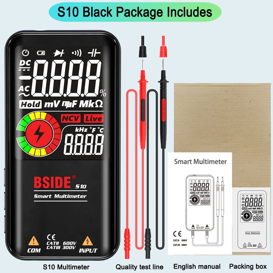High Precision Smart Multimeter Digital Voltage Capacitor - Image 9