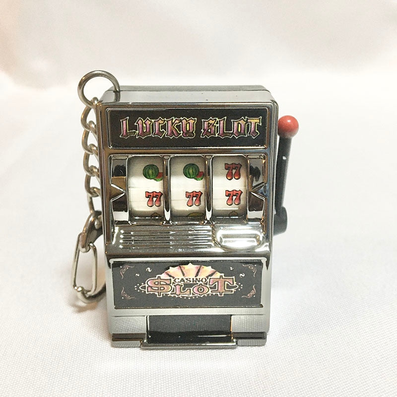 Mini Slot Machine Anti Stress Toy Keychain - Image 4