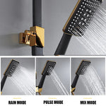 Hydro Lux LED Digital Rainfall Shower Set