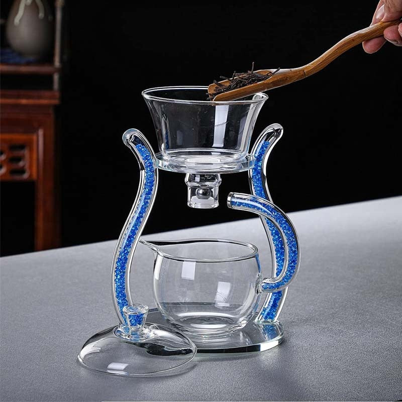 Crystal Glass Fancy Magnetic Tea Infuser - Image 1