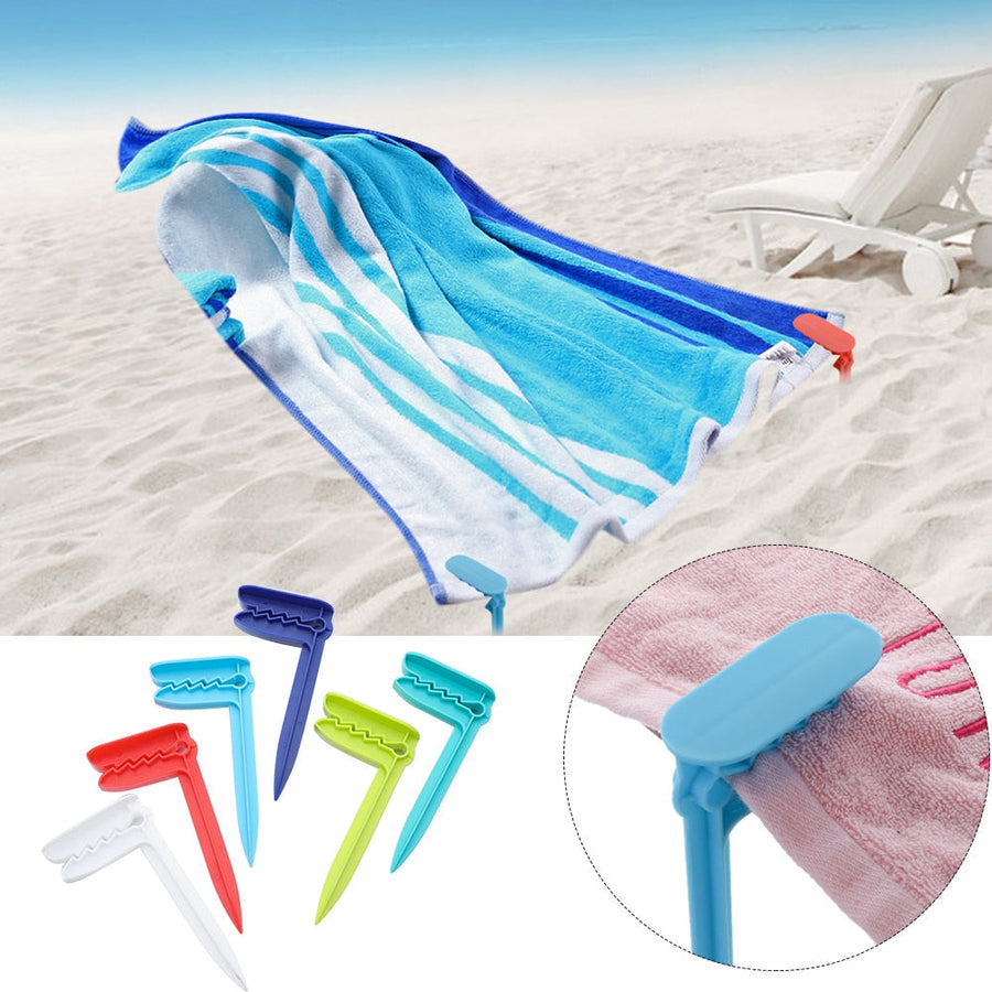 Beach Towel Holder Clips - Image 1