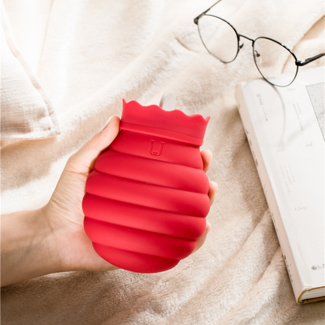 Microwave Heating Silicone Bottle Water Bag - Image 3