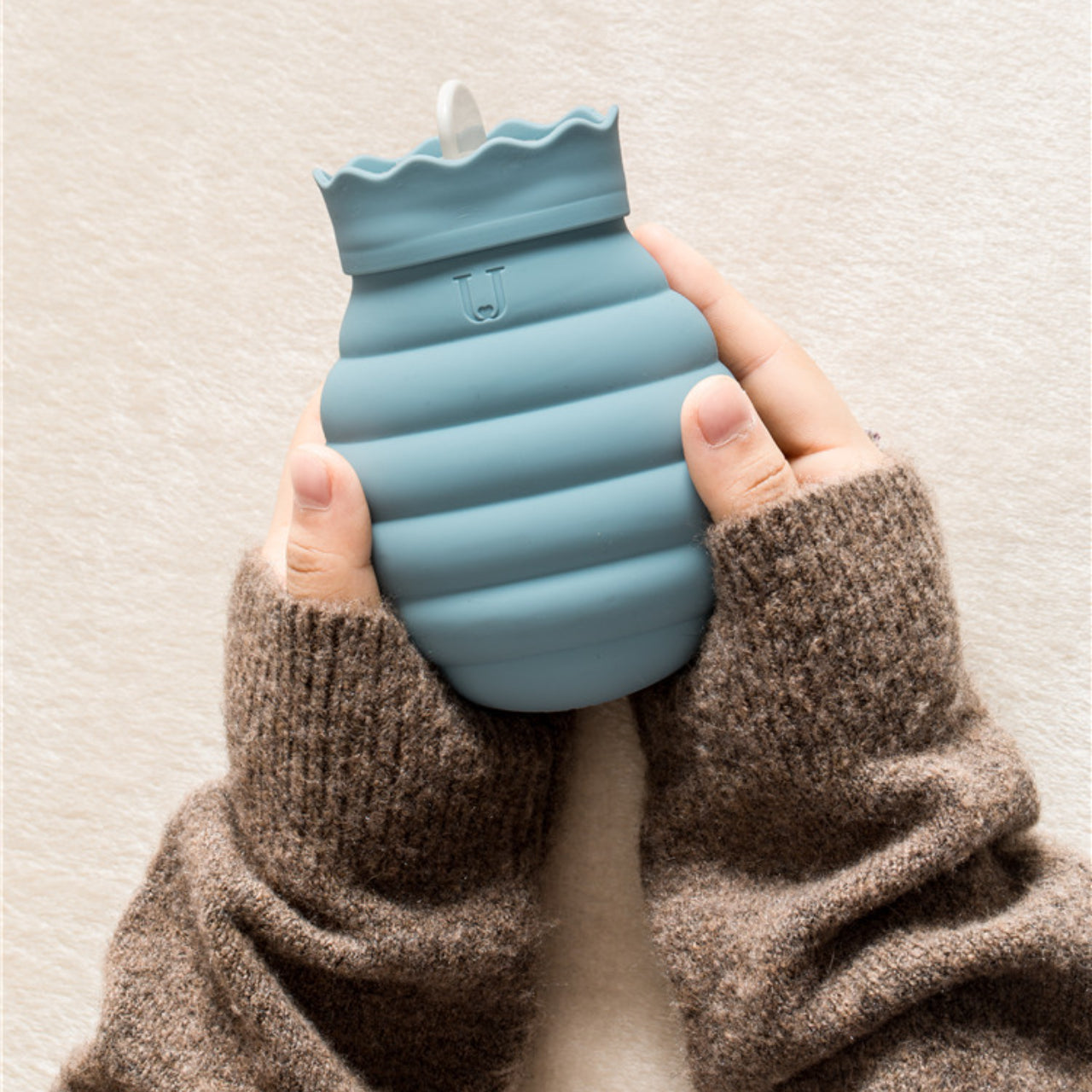 Microwave Heating Silicone Bottle Water Bag - Image 2