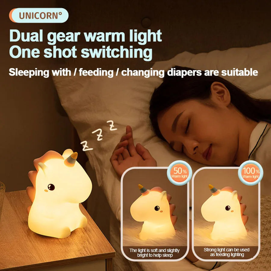 Dreamy Unicorn Soft LED Bedroom Led Lamp