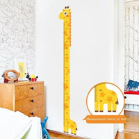 Animal Theme Kids Height Measurement Wall Sticker - Image 3