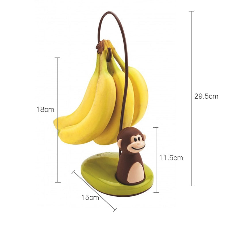 Monkey Shape Kitchen Banana Hanger Stand