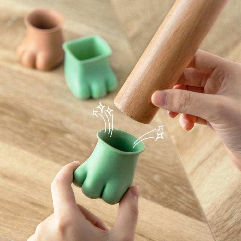 4Pcs Non-Slip Cat Paw Furniture Leg Cover - Image 0