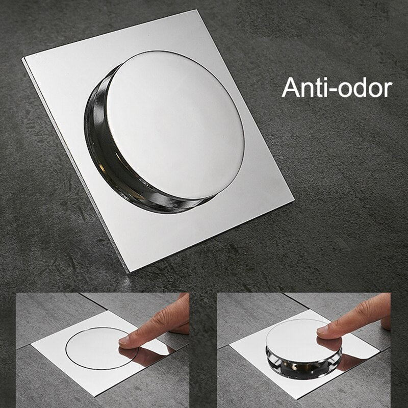 Metal Anti-Odor Pop Up Shower Drain - Image 3
