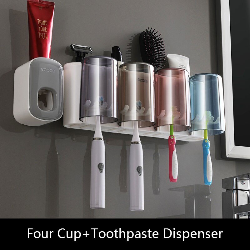 Universal Bathroom Organizer Multifunctional Toothbrush Holder - Image 10