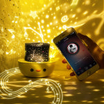 Rotating Deer Music Star Projector Night Lamp