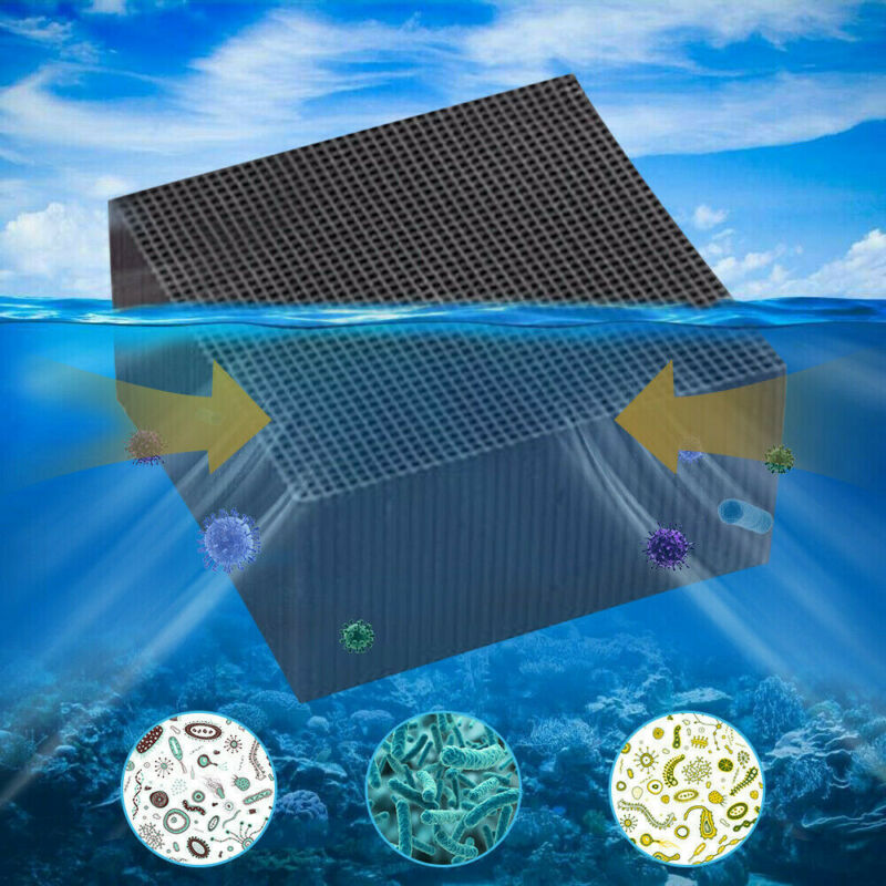 Eco-Aquarium Filter Activated Carbon Water Purifier Cube