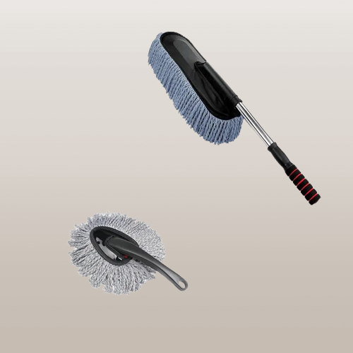 Pro Clean Universal Retractable Car Waxing Brush Set - Image 10