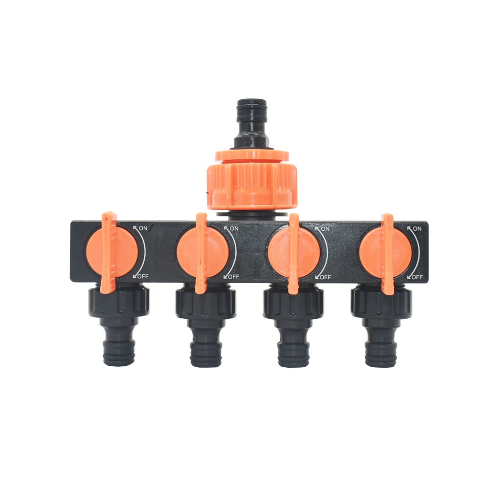 4-Way Garden Tap Water Splitter