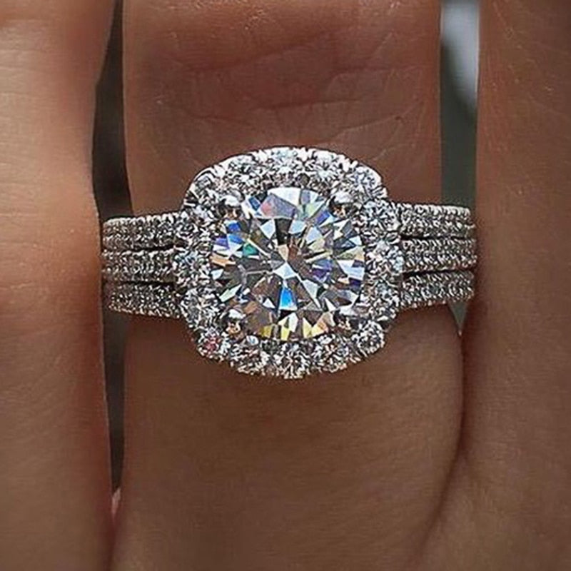 Eternal Sparkle Romance Sophisticated Ring - Image 3