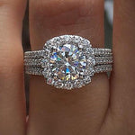 Eternal Sparkle Romance Sophisticated Ring