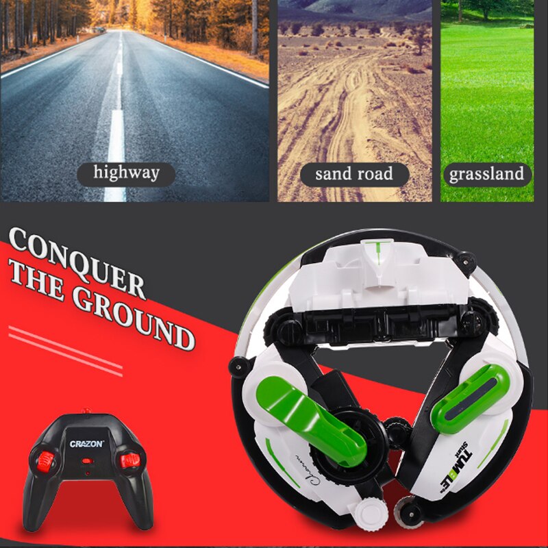 Mini Transform Stunt RC Car Toy - Image 2