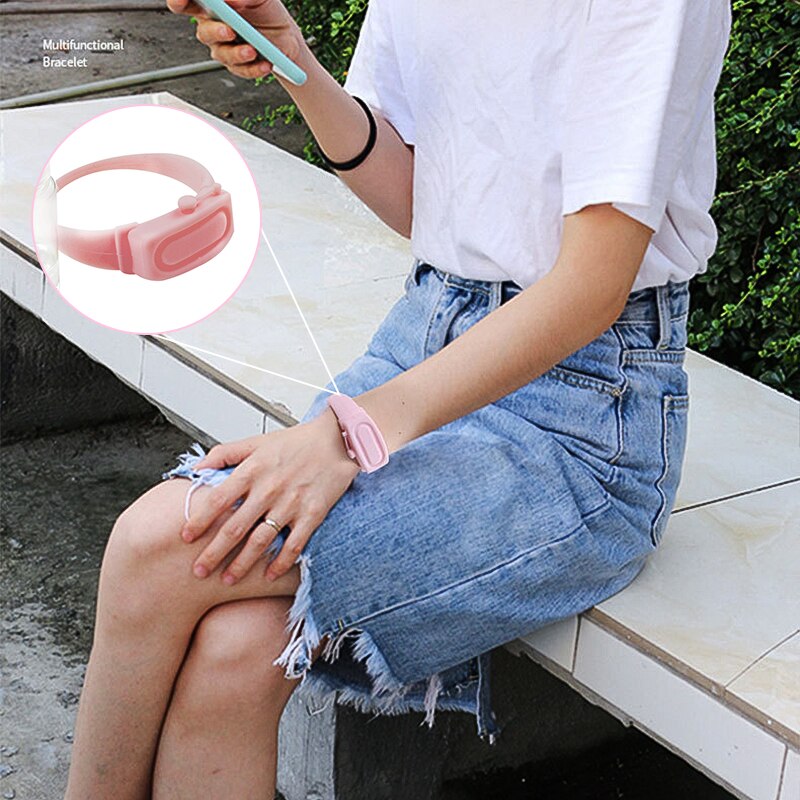 Hand Sanitizer Outdoor Wristband - Image 2