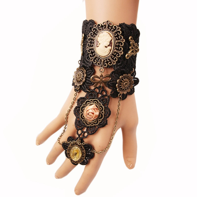 Vintage Full Wrist Mechanic Bracelet Ring - Image 14
