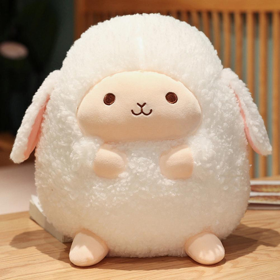 Fluffy Sheep Cozy Huggable Plush - Image 6