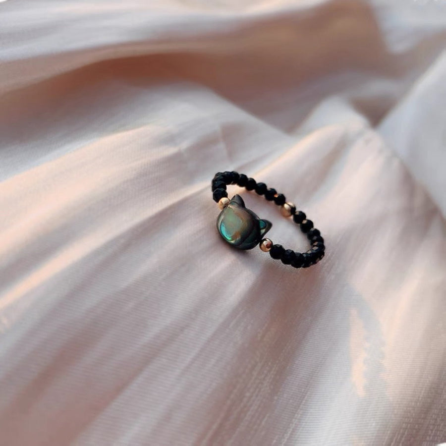 Good Fortune Lucky Cat Ring - Image 2