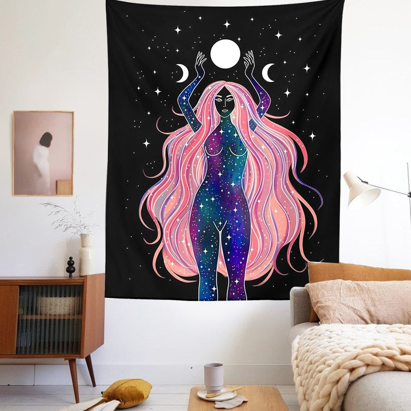 Bohemian Style Moon Energy Wall Hanging Decor - Image 4