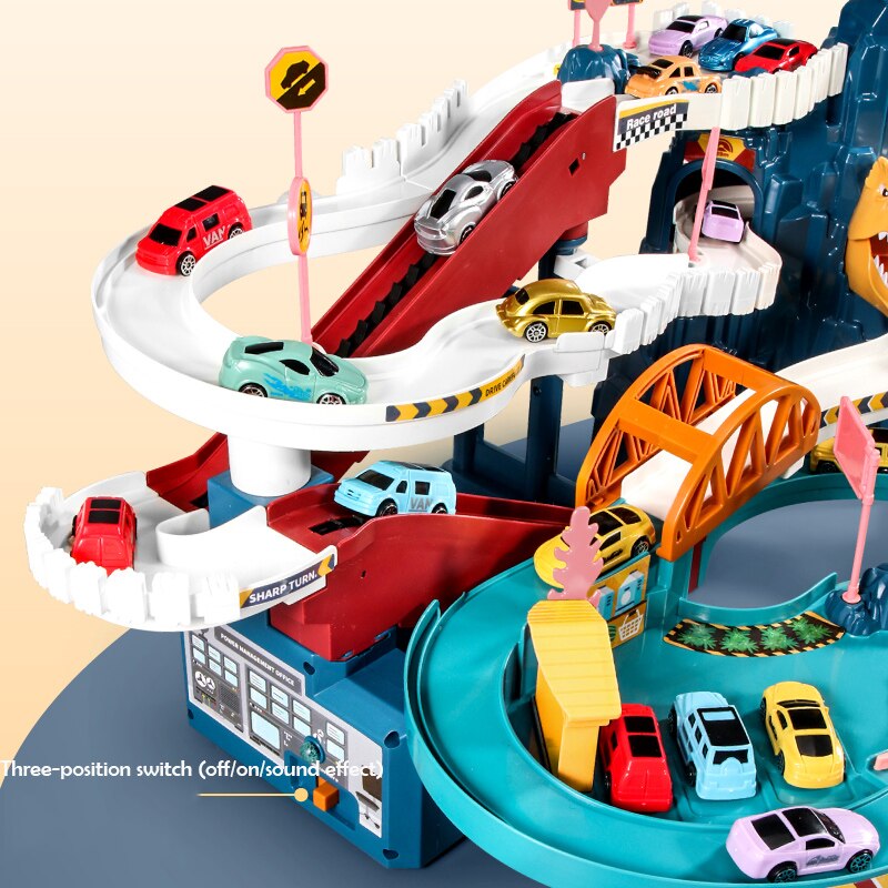 Adventure Parking Lot Racing Car Toys - Image 1