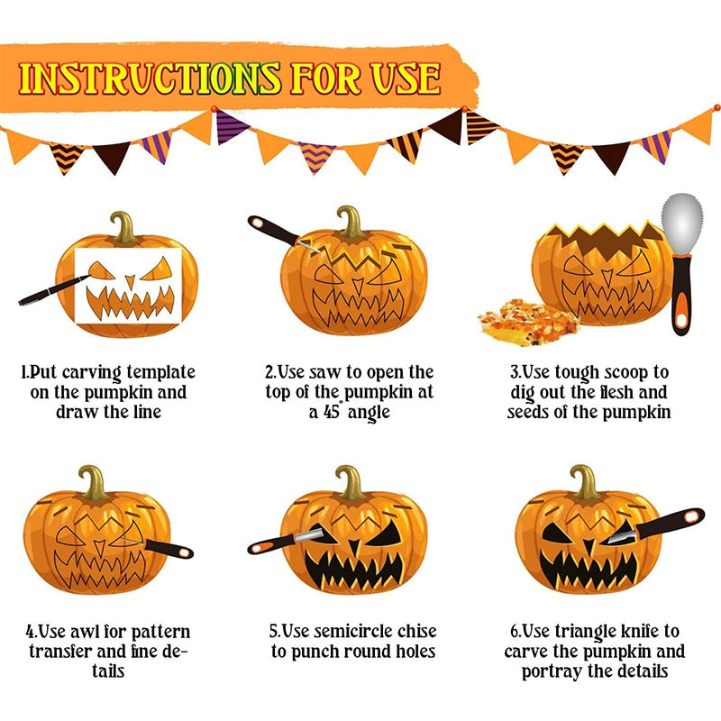 All-in-One Pumpkin Carving Kit - Image 7