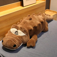 Jumbo Crocodile Stuffed Animal Pillow - Image 8