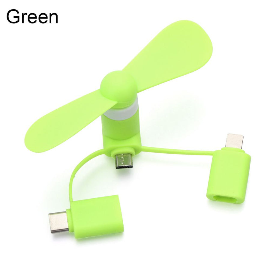 Portable Mini Phone USB Fan - Image 11
