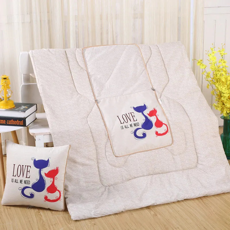 Cozy Convertible Pillow Quilt Combo Blanket - Image 12