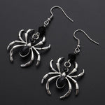 Black Spider Artsy Mystical Earrings