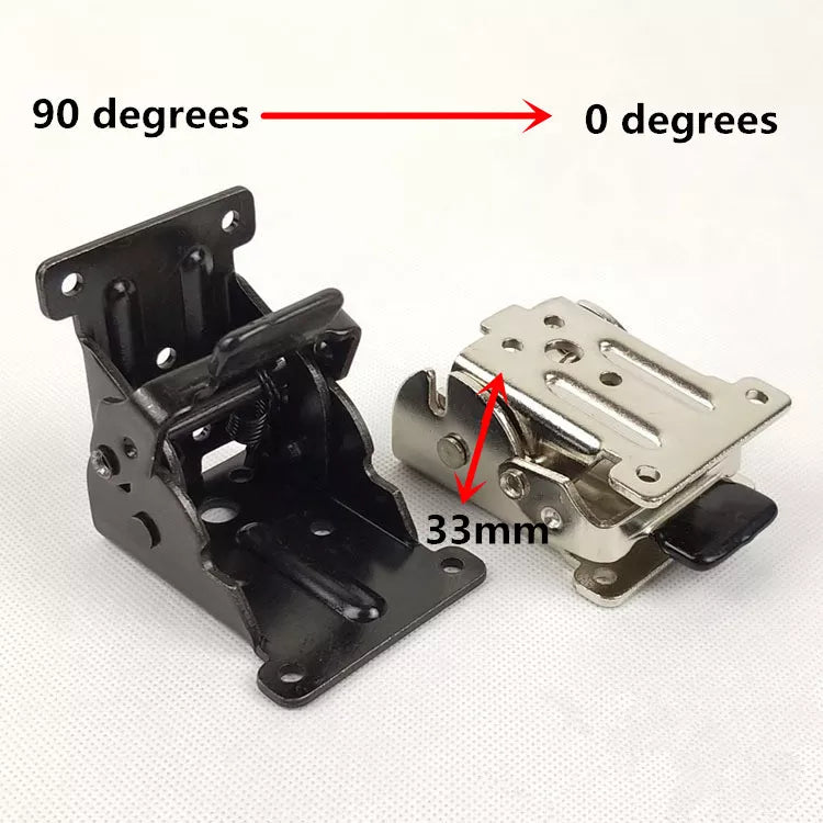 2Pcs Foldable Self-Locking Hinges - Image 10