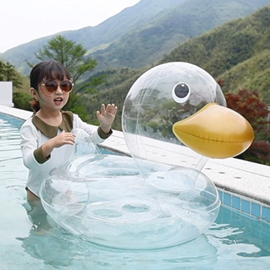 Inflatable Swimming Ring Duck Float - Image 0